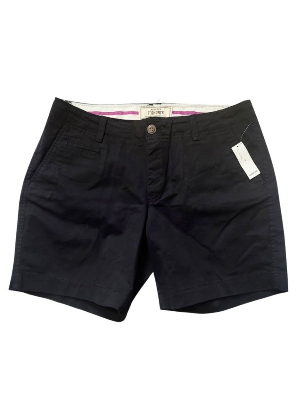 OLD NAVY NWT Black Perfect 7" Shorts - Women's Size 8